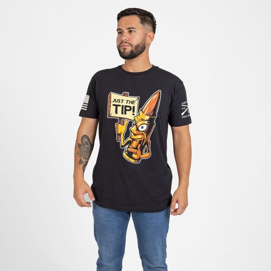 Grunt Style Tshirt - Just The Tip T-Shirt - Black