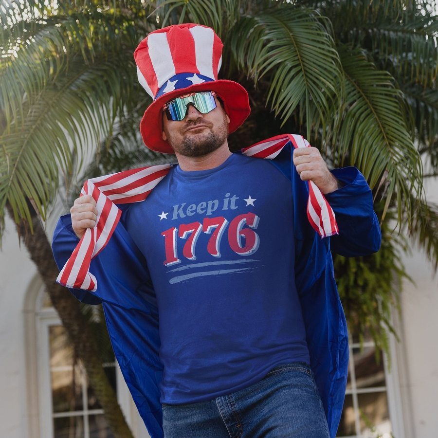 Grunt Style Tshirt - Keep It 1776 - Royal