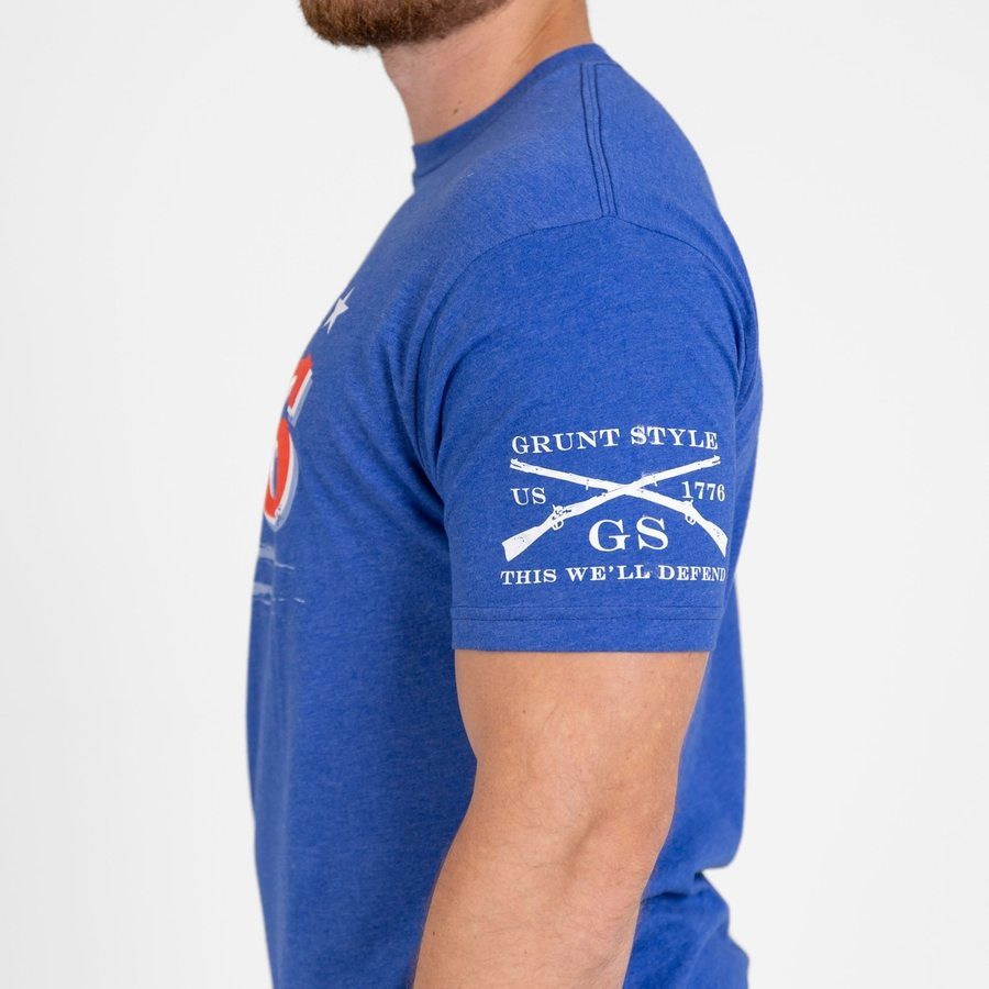 Grunt Style Tshirt - Keep It 1776 - Royal