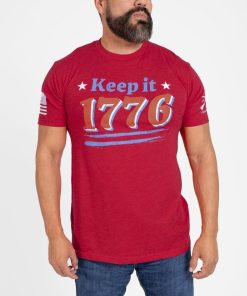 Grunt Style Tshirt - Keep It 1776 T-Shirt - Red 