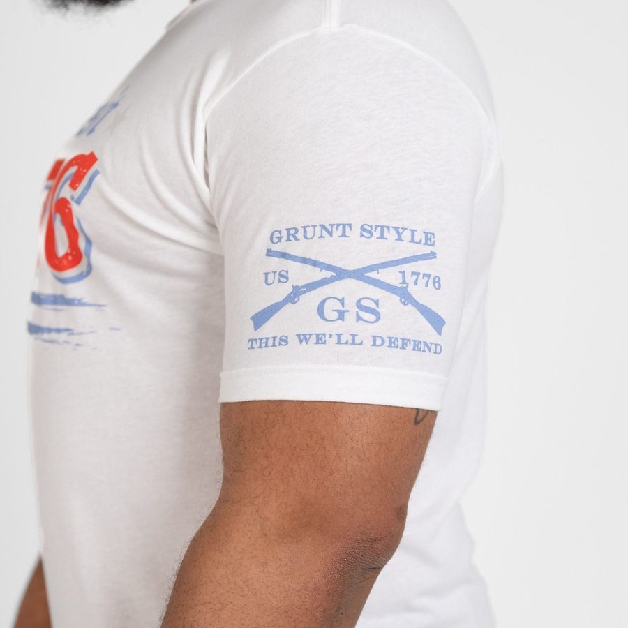 Grunt Style Tshirt - Keep It 1776 T-Shirt - White