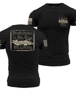 Grunt Style Tshirt - Liberty Never Dies T-Shirt - Black 