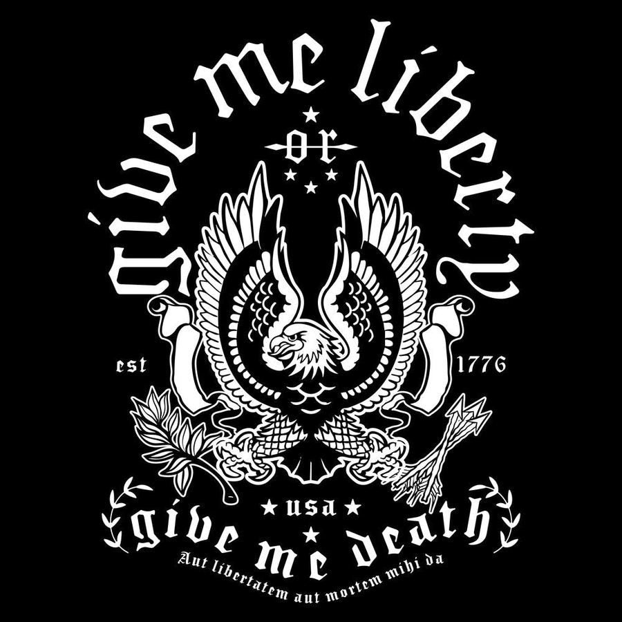 Grunt Style Tshirt - Liberty Or Death Pocket T-Shirt - Black