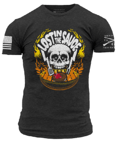 Grunt Style Tshirt - Lost In The Sauce T-Shirt - Charcoal 