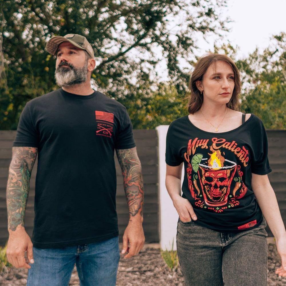 Grunt Style Tshirt - Muy Caliente T-Shirt - Black