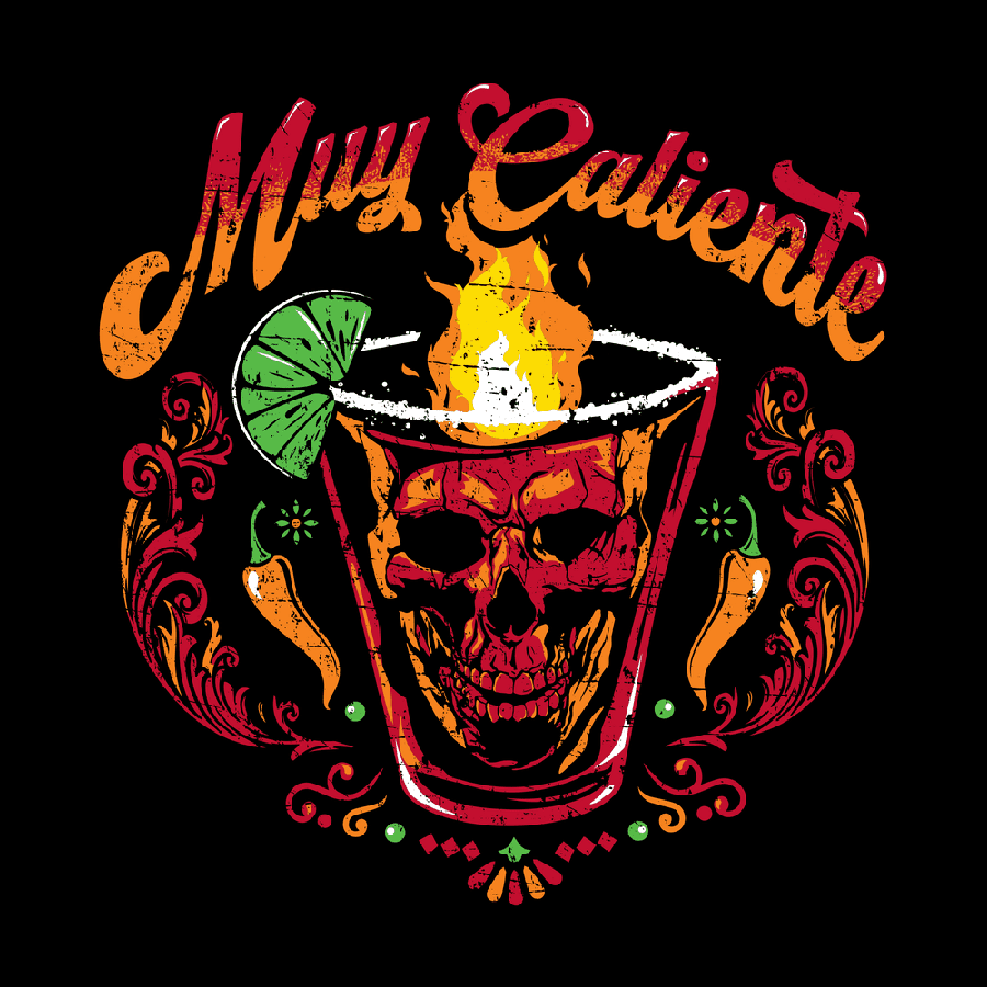 Grunt Style Tshirt - Muy Caliente T-Shirt - Black