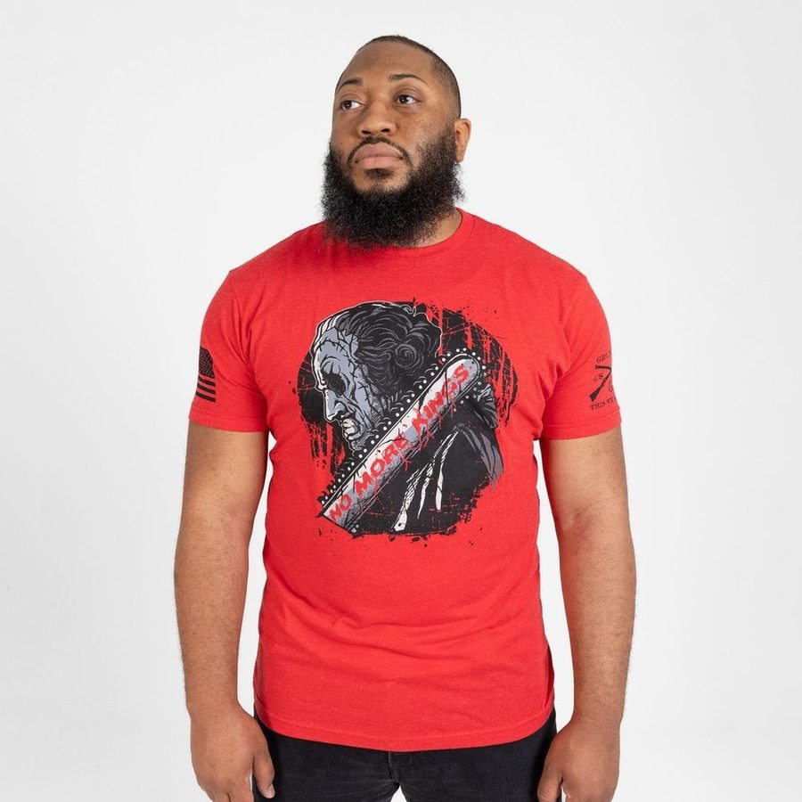 Grunt Style Tshirt - No More Kings T-Shirt - Red