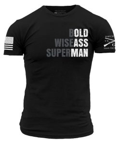 Grunt Style Tshirt - Old Man T-Shirt - Black 