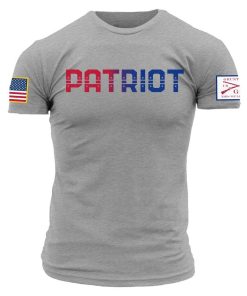 Grunt Style Tshirt - Patriot T-Shirt - Dark Heather Gray 