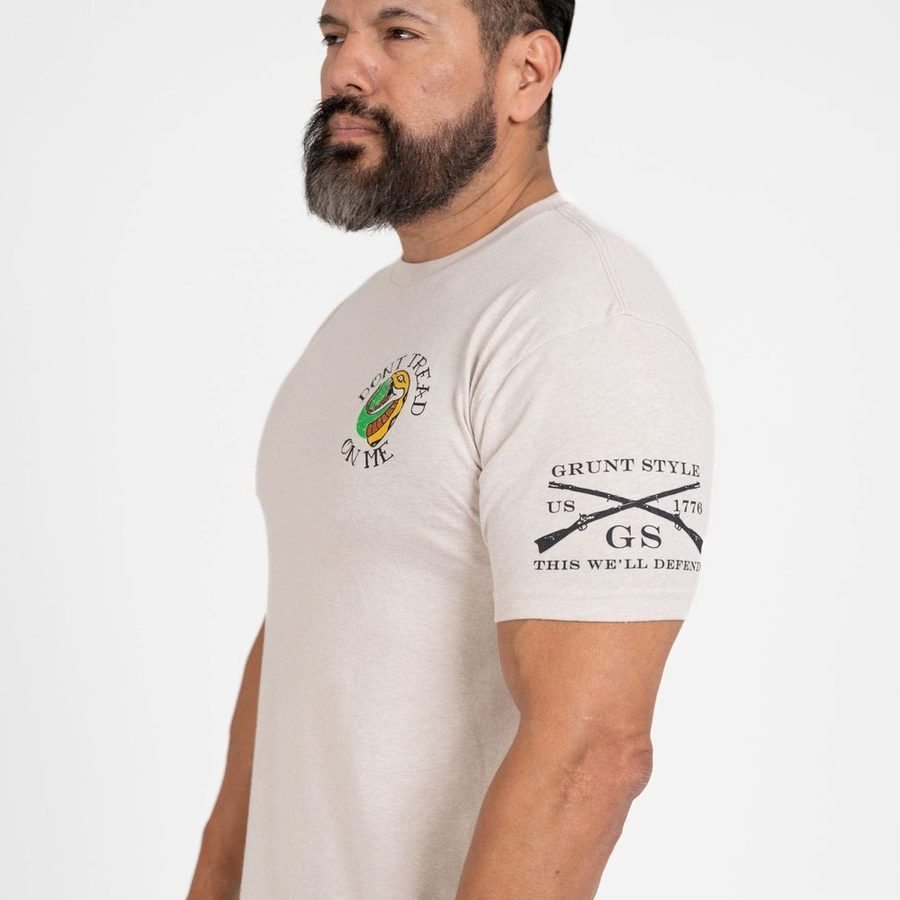 Grunt Style Tshirt - Rattle & Resist T-Shirt - Sand