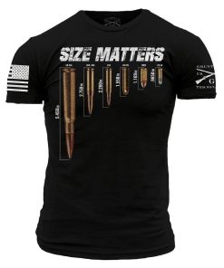 Grunt Style Tshirt - Size Matters T-Shirt - Black 