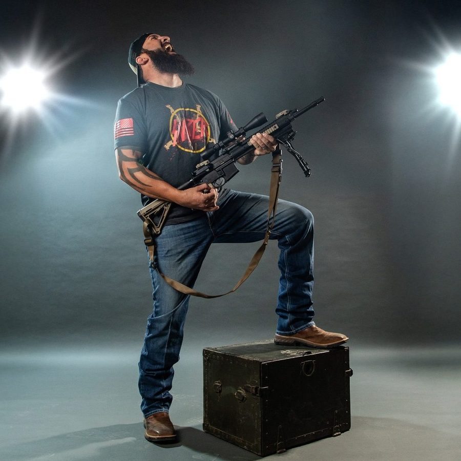 Grunt Style Tshirt - Sniper Tour T-Shirt - Charcoal