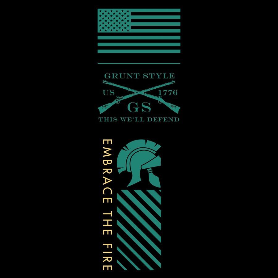 Grunt Style Tshirt - Strength From Ashes T-Shirt - Black