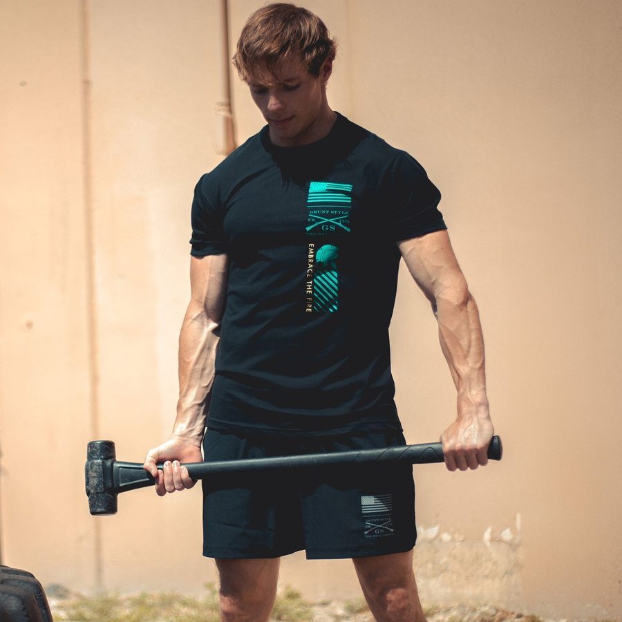 Grunt Style Tshirt - Strength From Ashes T-Shirt - Black