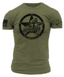 Grunt Style Tshirt - The Liberator T-Shirt - Military Green 