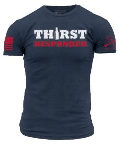 Grunt Style Tshirt - Thirst Responder T-Shirt - Midnight Navy 