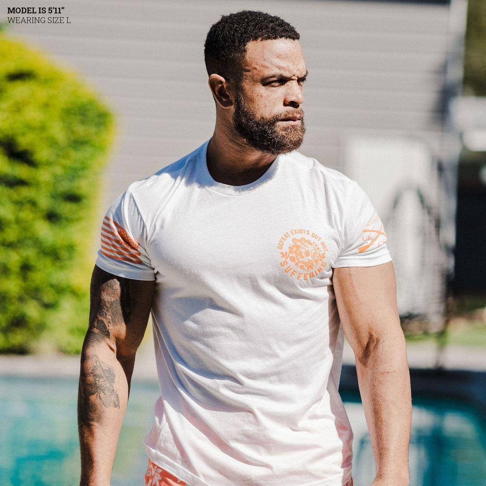 Grunt Style Tshirt - Tropical Death T-Shirt - White