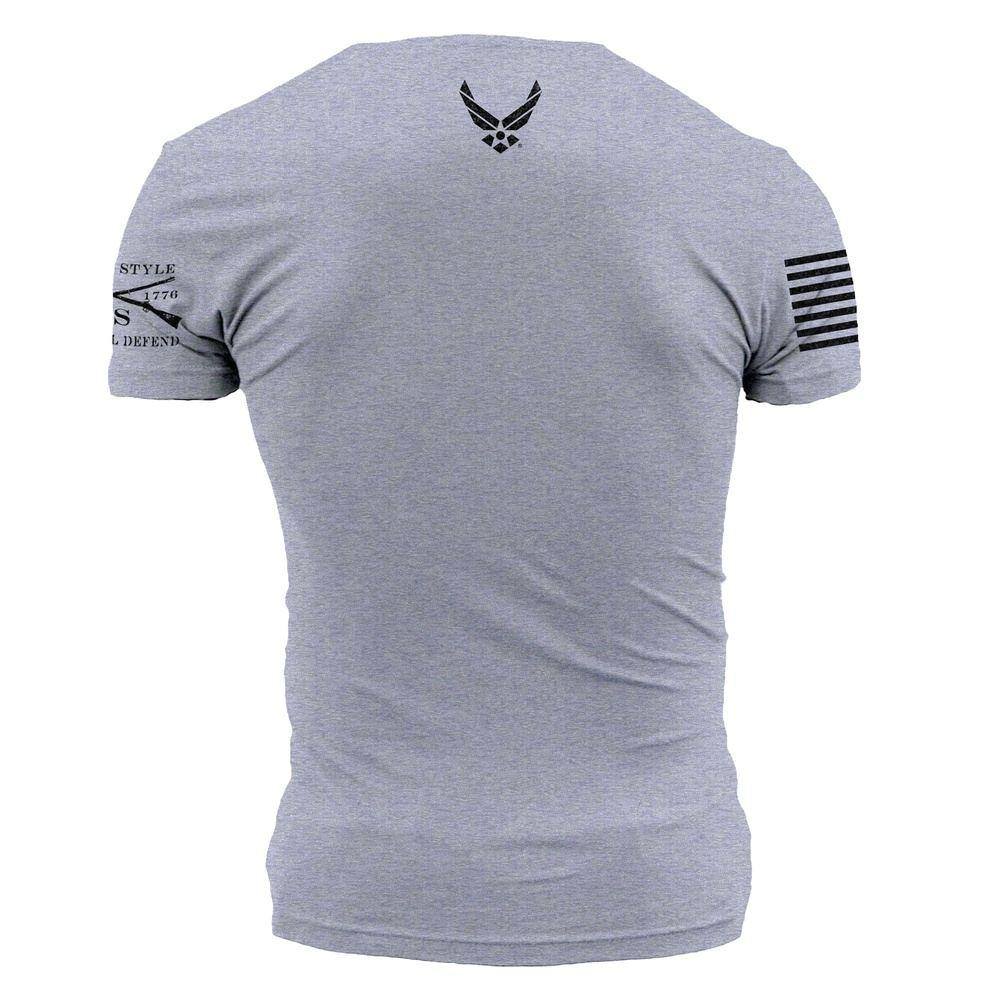 Grunt Style Tshirt - USAF - Est. 1947 T-Shirt - Heather Grey