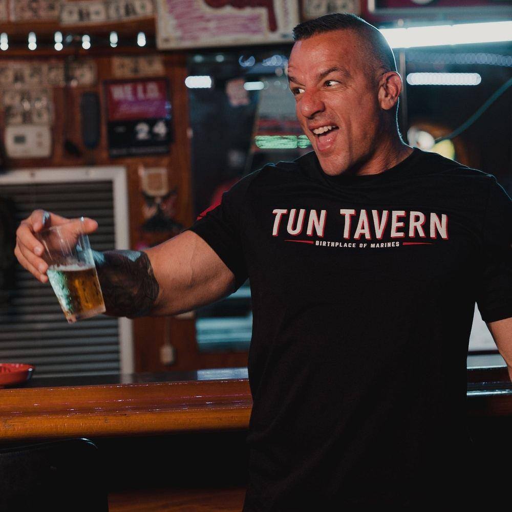 Grunt Style Tshirt - USMC - Tun Tavern - B.Y.O.G. T-Shirt - Black