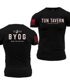 Grunt Style Tshirt - USMC - Tun Tavern - B.Y.O.G. T-Shirt - Black 