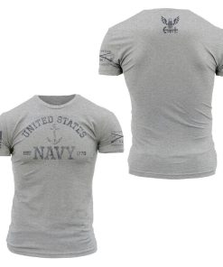Grunt Style Tshirt - USN - Est. 1775 2.0 T-Shirt - Athletic Heather 