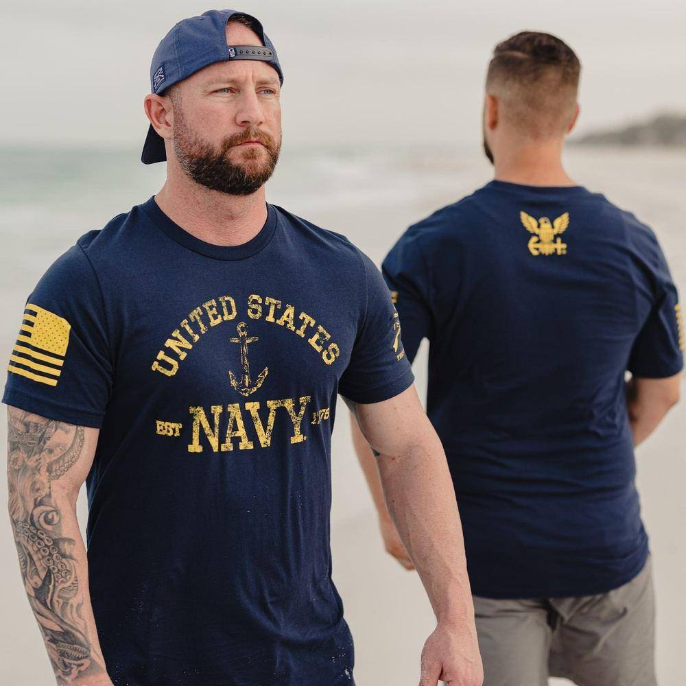 Grunt Style Tshirt - USN - Est. 1775 2.0 T-Shirt - Navy