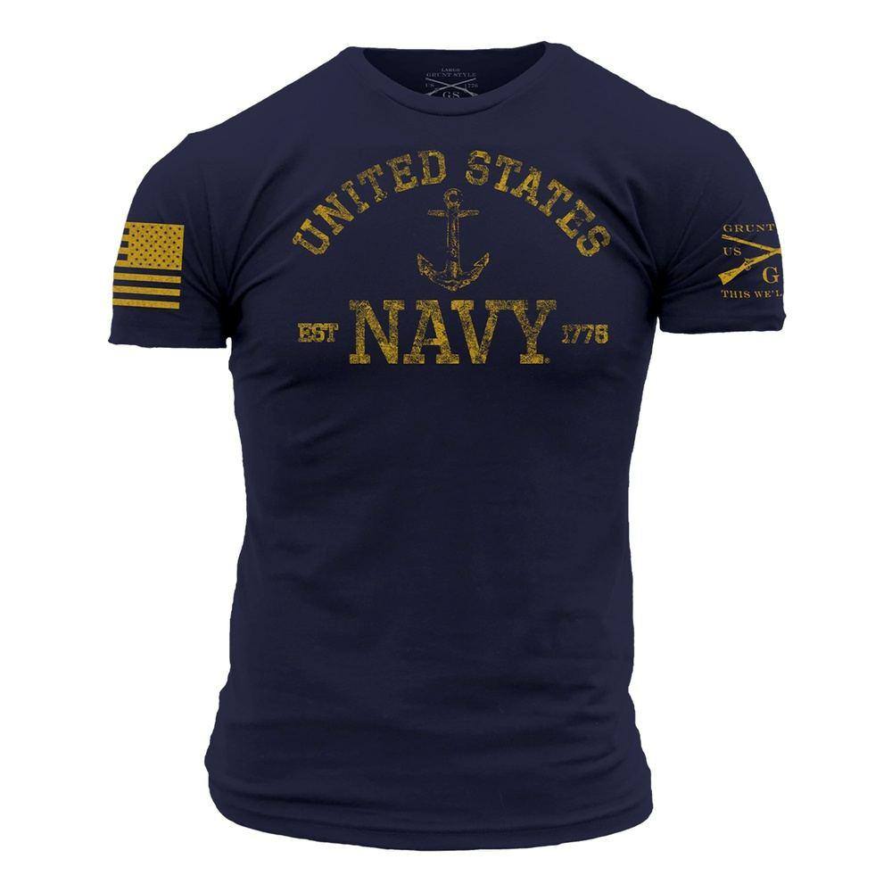 Grunt Style Tshirt - USN - Est. 1775 2.0 T-Shirt - Navy