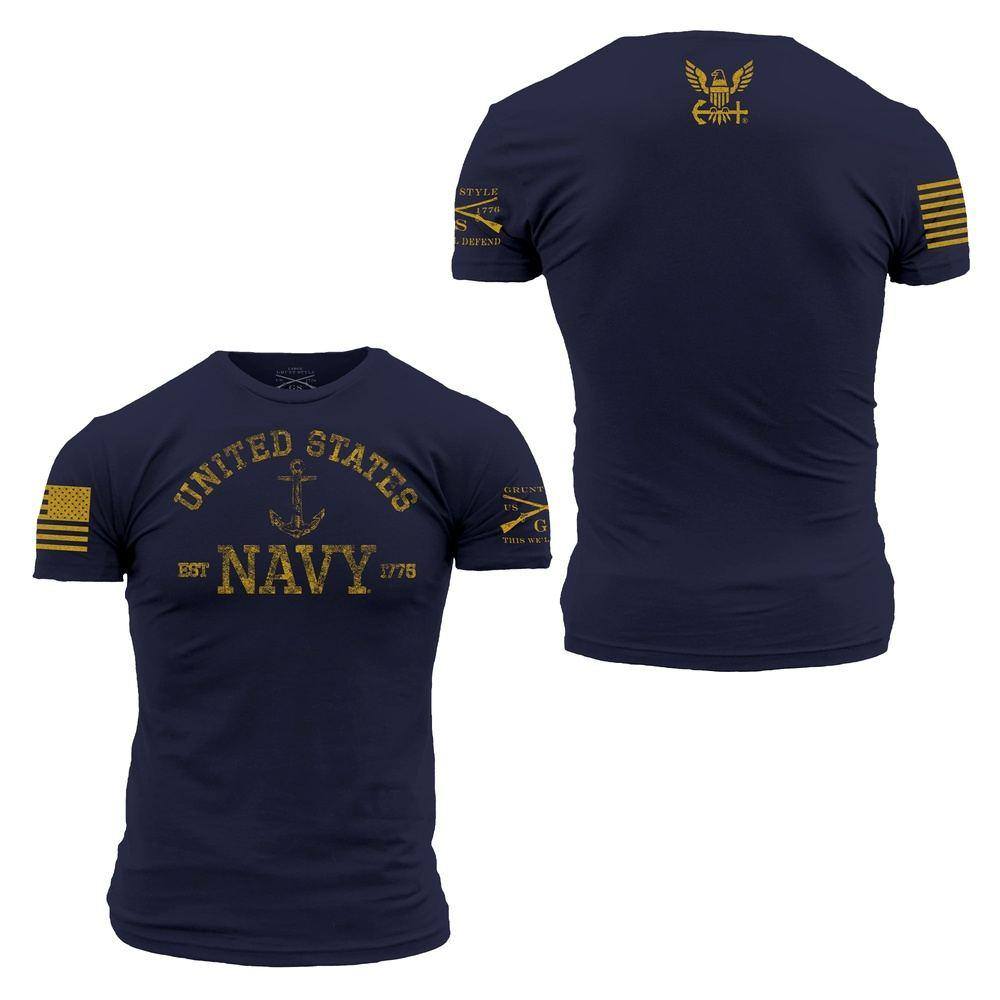 Grunt Style Tshirt - USN - Est. 1775 2.0 T-Shirt - Navy