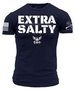 Grunt Style Tshirt - USN - Extra Salty T-Shirt - Navy 