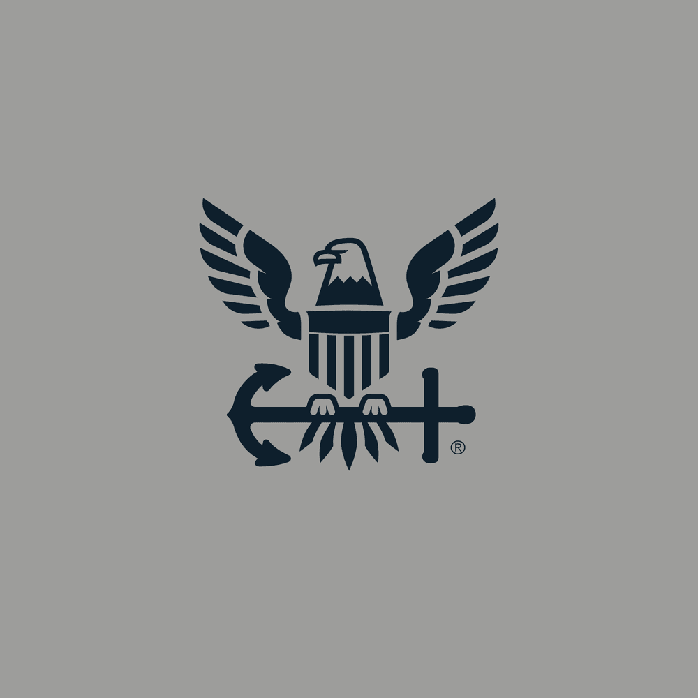 Grunt Style Tshirt - USN - Nautical Traveler T-Shirt - Athletic Heather