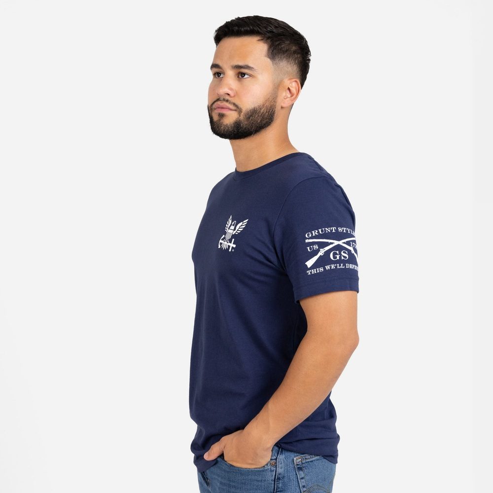 Grunt Style Tshirt - USN - Skilled Sailor T-Shirt - Navy