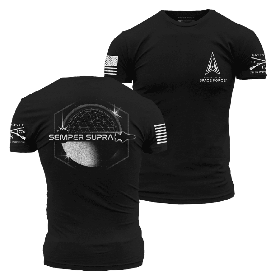 Grunt Style Tshirt - USSF - Always Above T-Shirt - Black