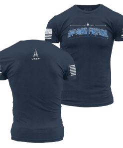 Grunt Style Tshirt - USSF - Space Force T-Shirt - Midnight Navy 