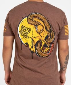 Grunt Style Tshirt - Venom & Valor T-Shirt - Heather Brown 