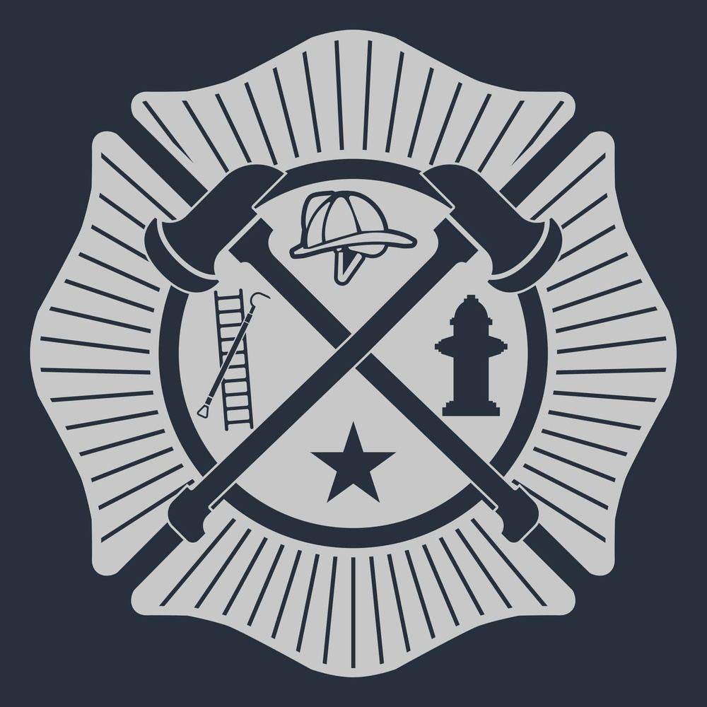 Grunt Style Tshirt - Wherever Flames May Rage T-Shirt - Navy