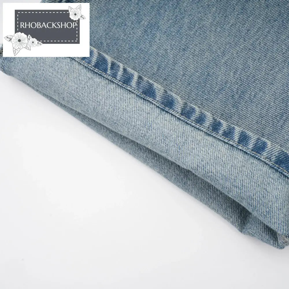 strap-detail jeans